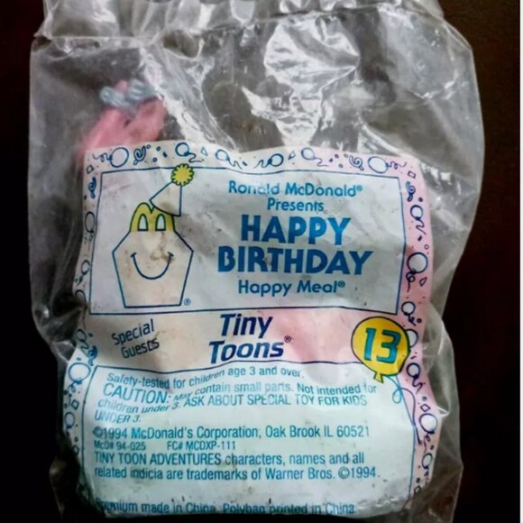 Vintage McDonalds Happy Meal Toys 1992- 93-94 Barbie Porky Tiny Toons Lot of 6 - Picture 4 of 13